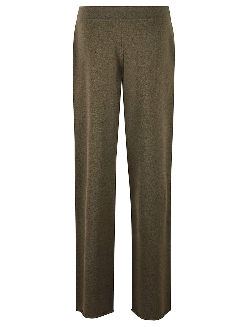 Sa Su Phi Brown Textured Track Pants With Relaxed Fit