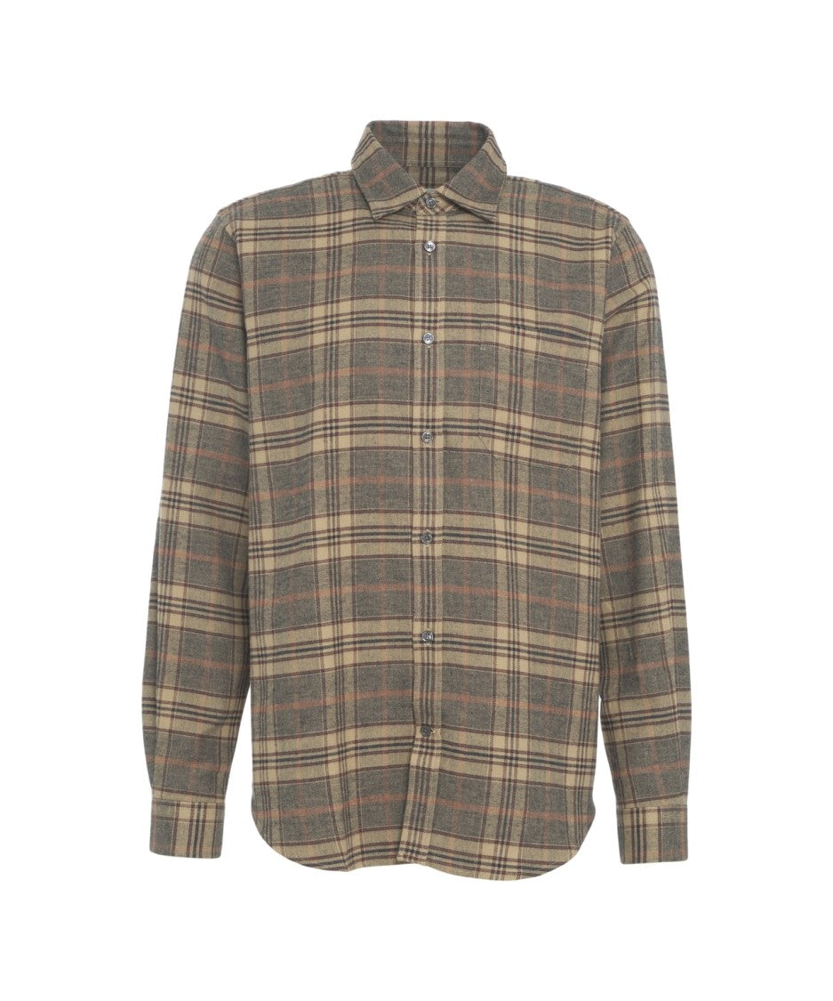 Closed Timeless Checkered Shirt With Classic Kent Collar