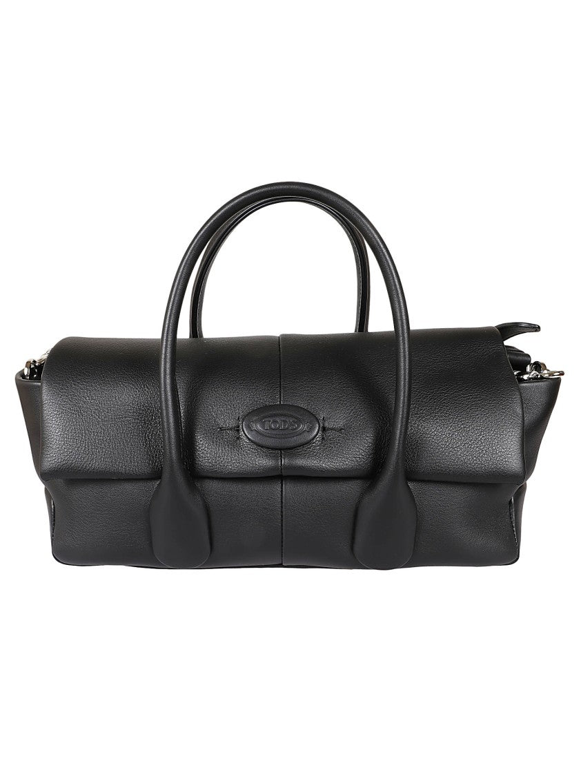 Tod's Structured Leather Handbag With Dual Handles