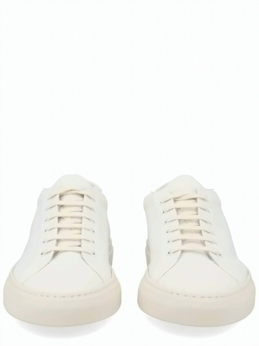 Common Projects Canvas Low-Top Sneakers With Subtle Gold Detailing