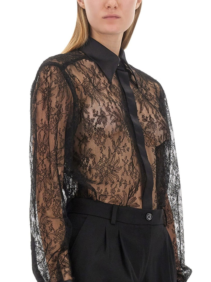 Dolce & Gabbana Chantilly Lace Shirt