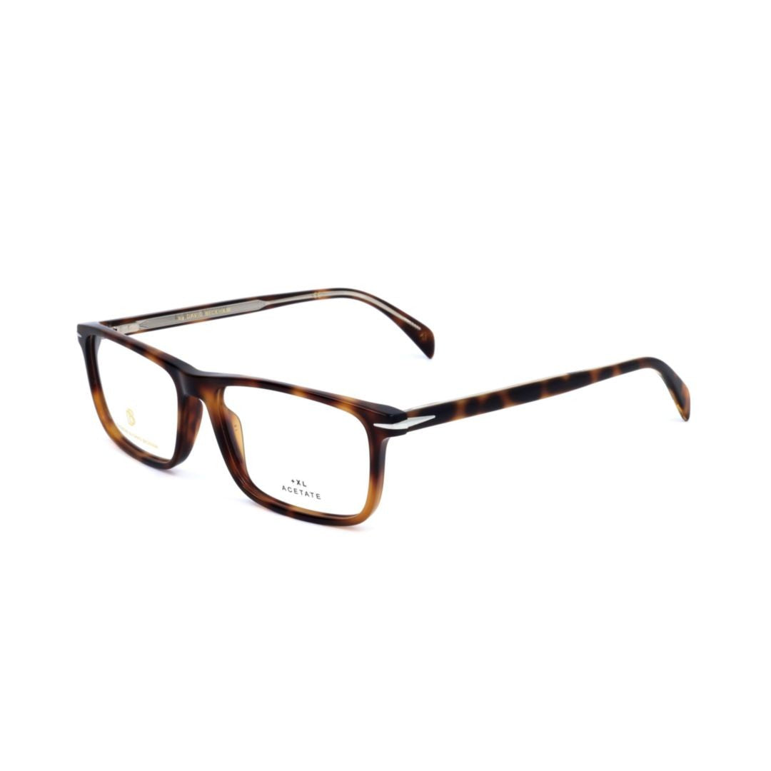 David Beckham Db 1019 Tortoiseshell Rectangular Eyeglass Frames