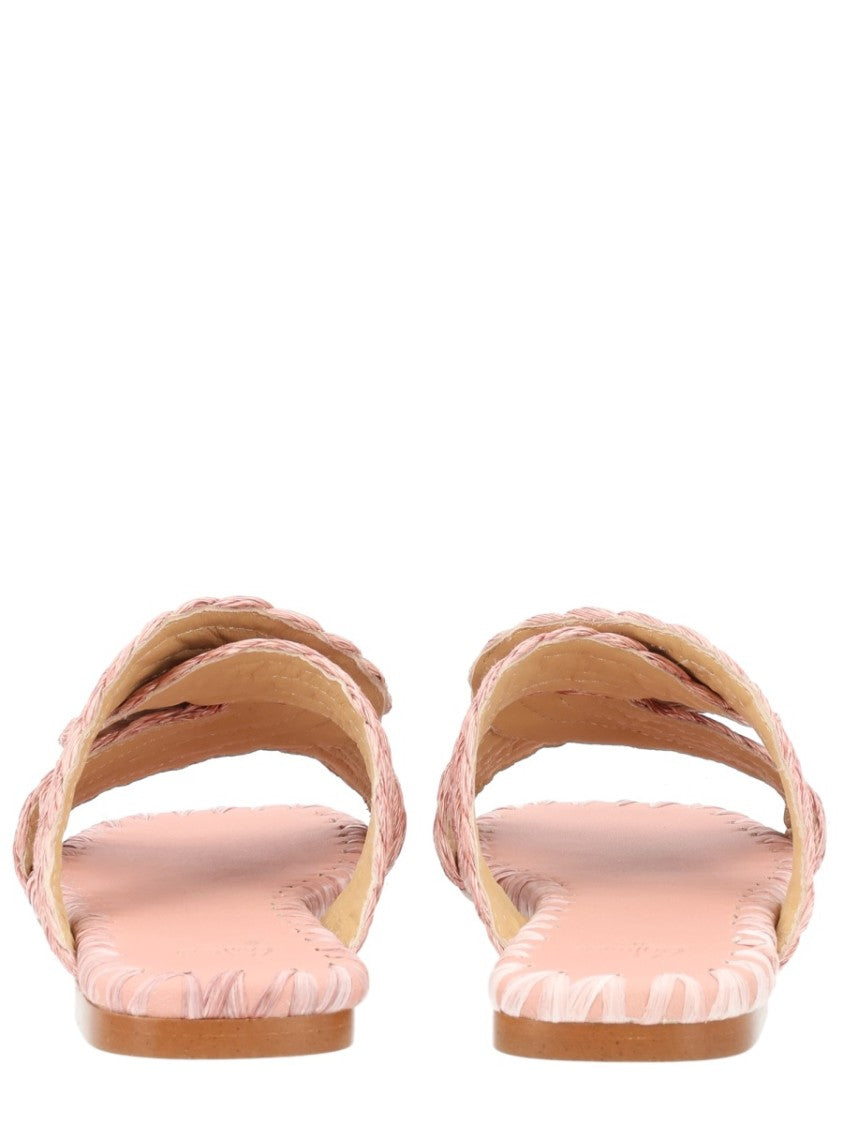 Castaner Padme Braided Polypropylene Raffia Flats