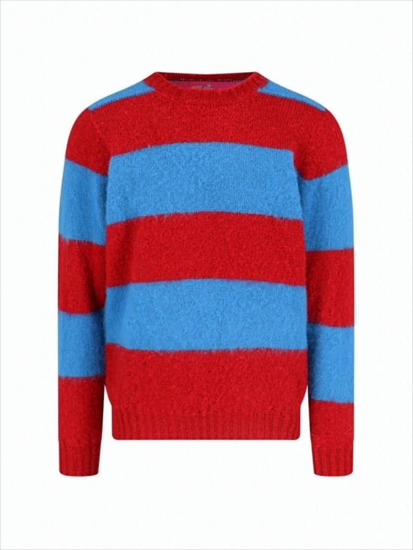 Howlin Bold Horizontal Stripe Wool Sweater