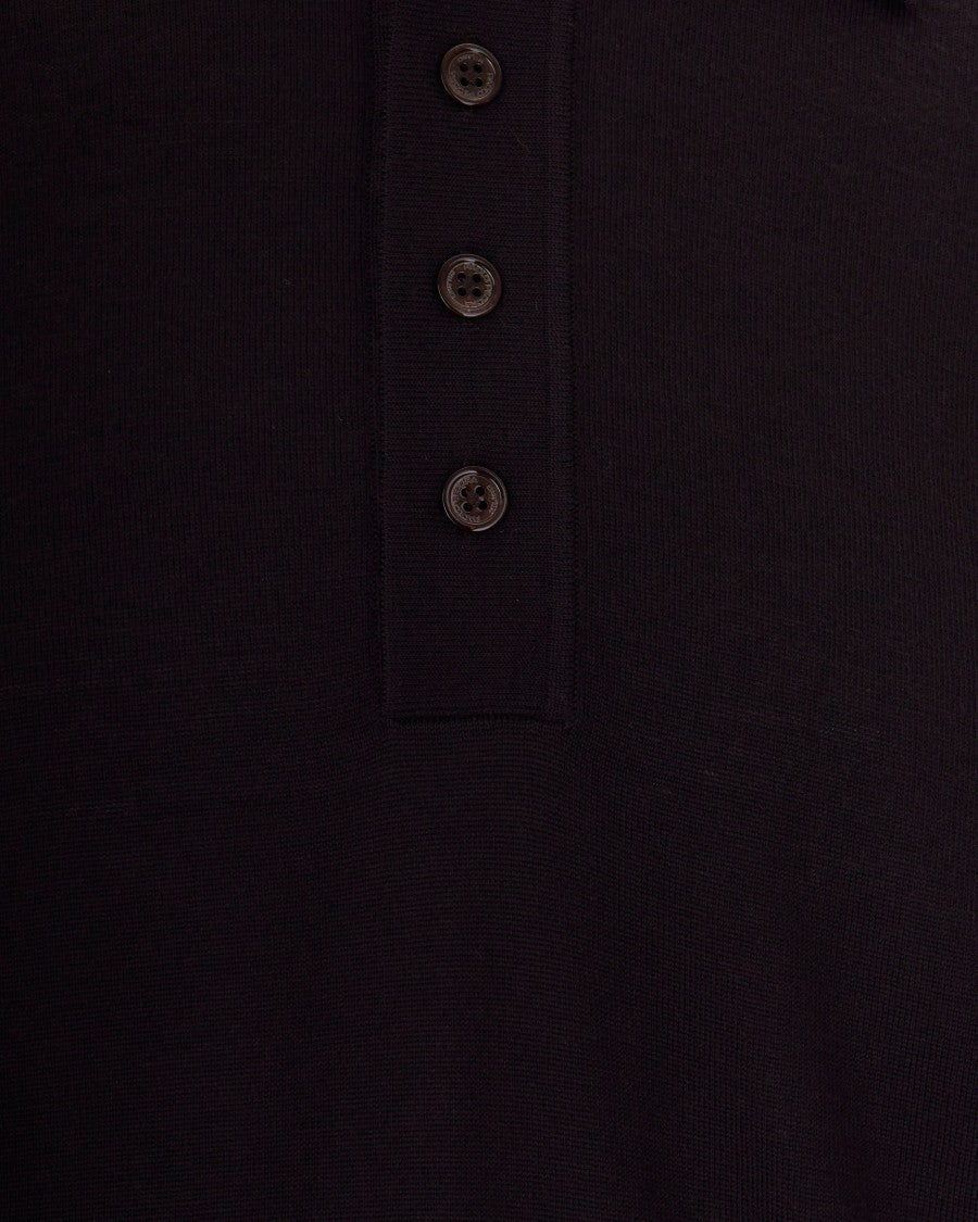 Paolo Pecora Virgin Wool Polo Shirt
