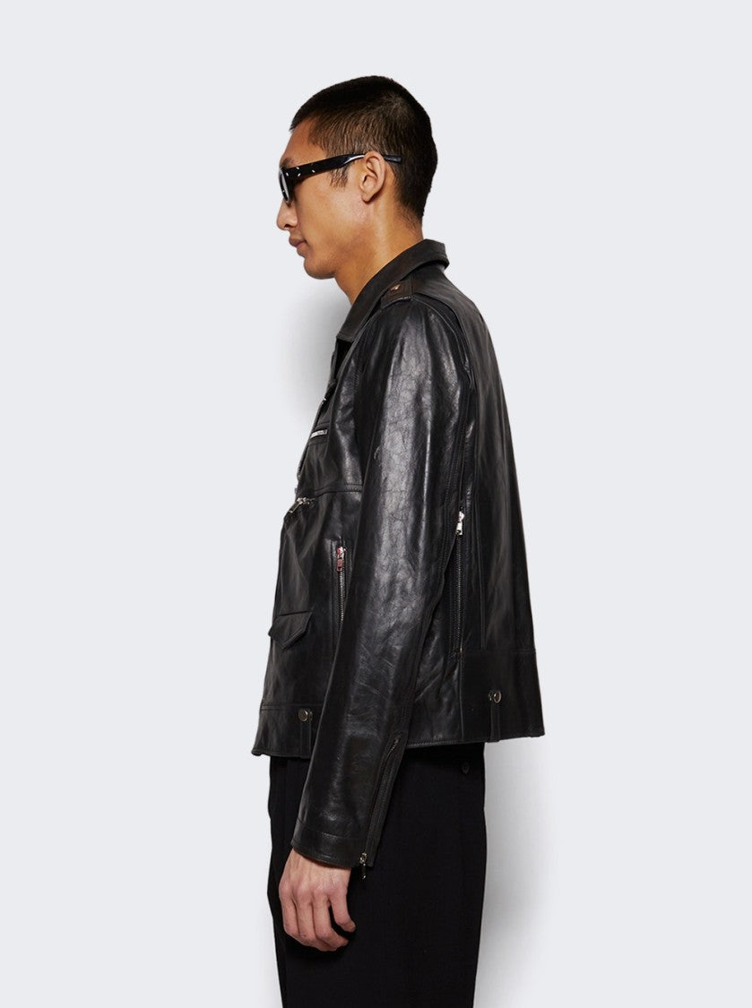 Rick Owens Bauhaus Stooges Jacket Black