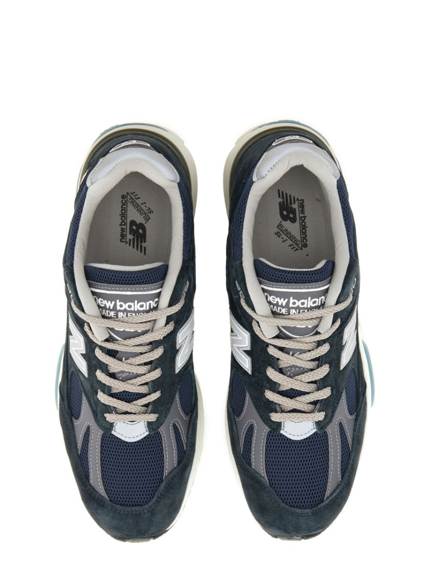 New Balance U991 Leather Sneakers