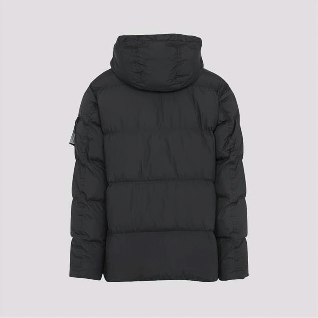 Stone Island Quilted Padded Jacket With Front Zipper And Hood
