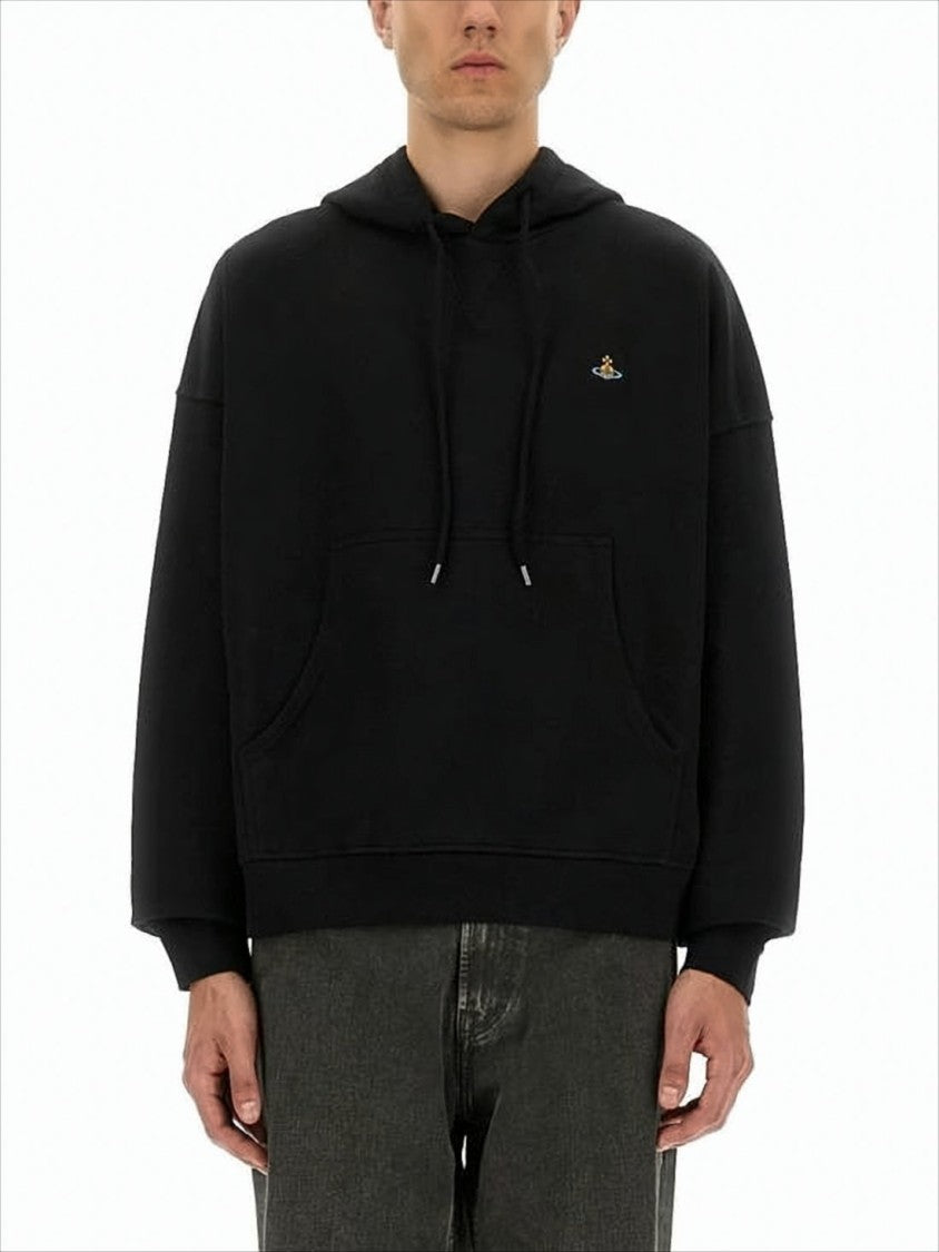 Vivienne Westwood Black Cotton Hoodie