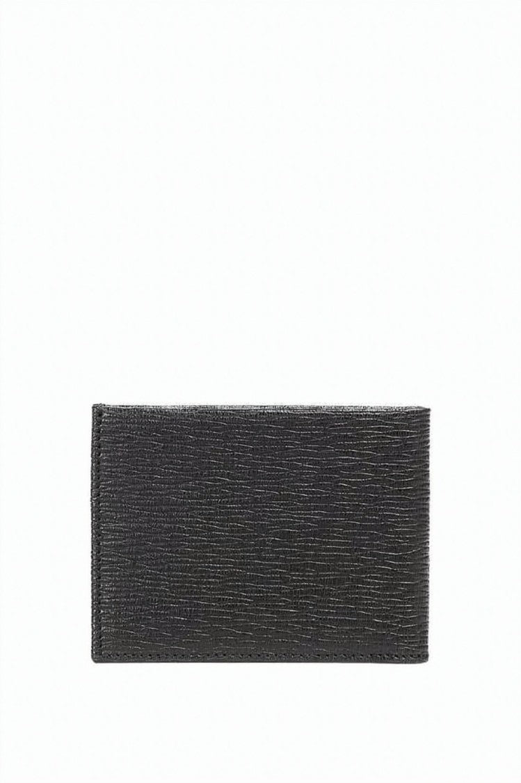 Salvatore Ferragamo Textured Leather Bifold Wallet