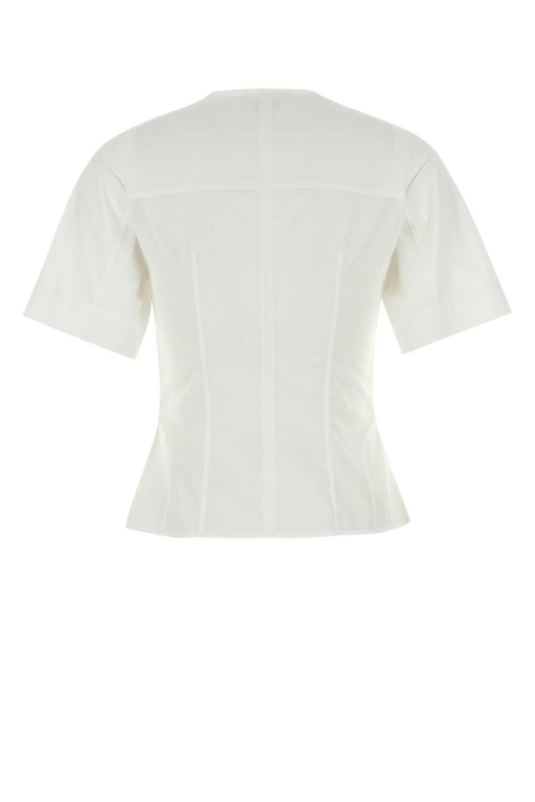 Alexander Mcqueen White Poplin Shirt