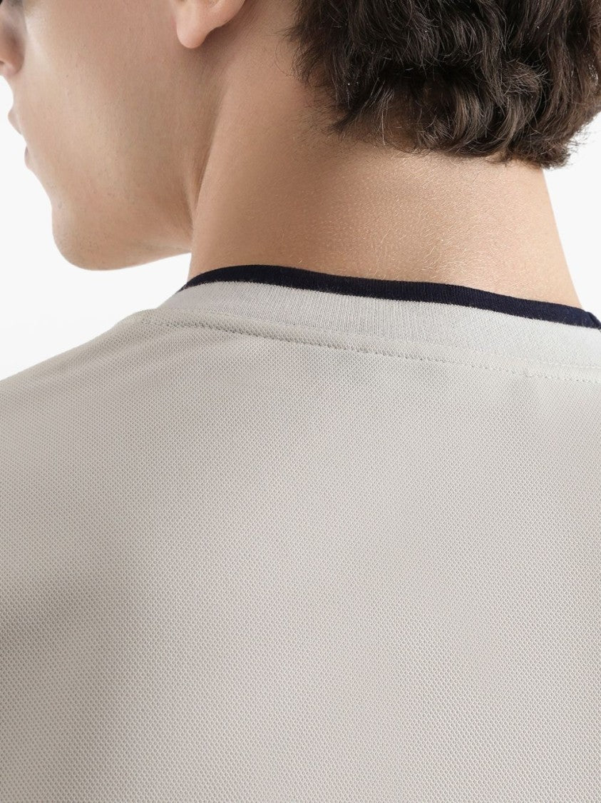 Dolce & Gabbana Short-Sleeve T-Shirt With Embroidered Emblem