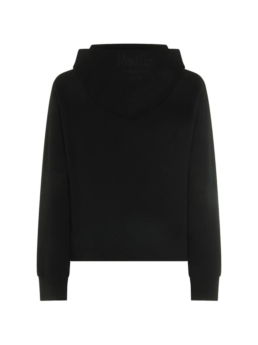 Max Mara Smmmarea Cropped Boxy Zip Hoodie