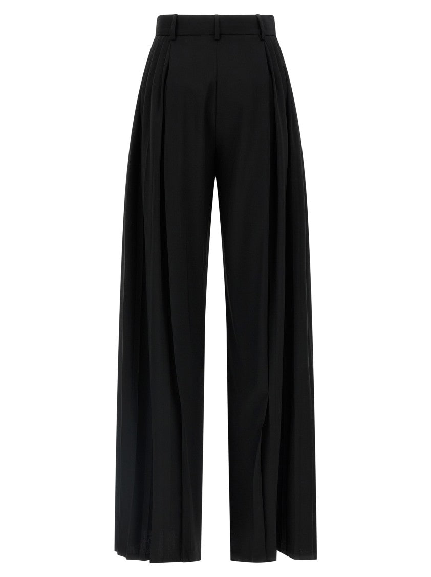 Giuseppe Di Morabito High-Waist Wide Leg Pants With Side Pleats