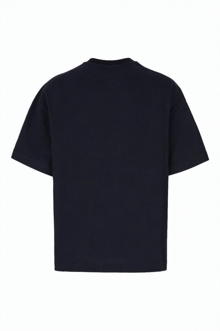 Jil Sander Boxy-Fit Black Cotton T-Shirt