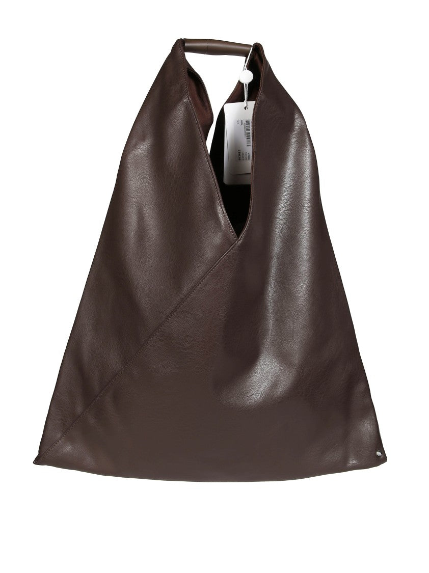 Mm6 By Maison Margiela Brown Bag With Classic Japanese Aesthetic