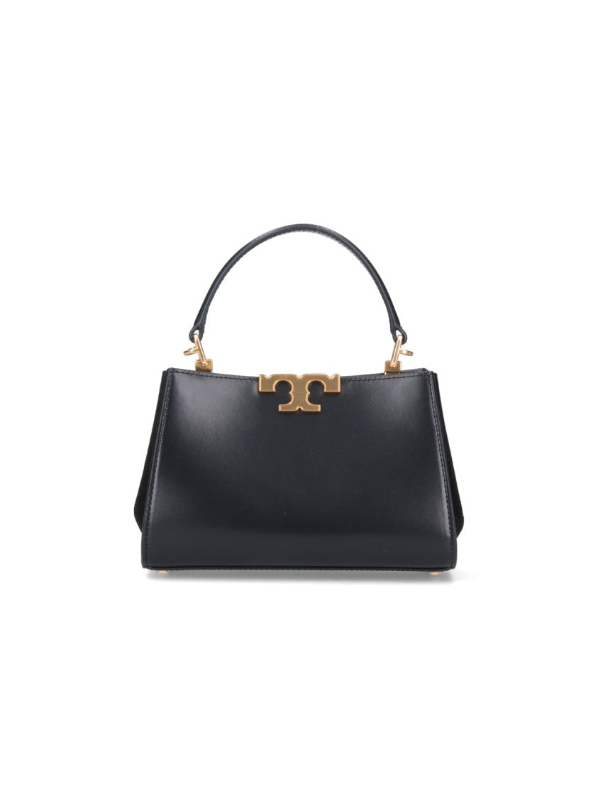 Tory Burch Bauletto Mini 'Eleanor' Handbag With Suede Panels