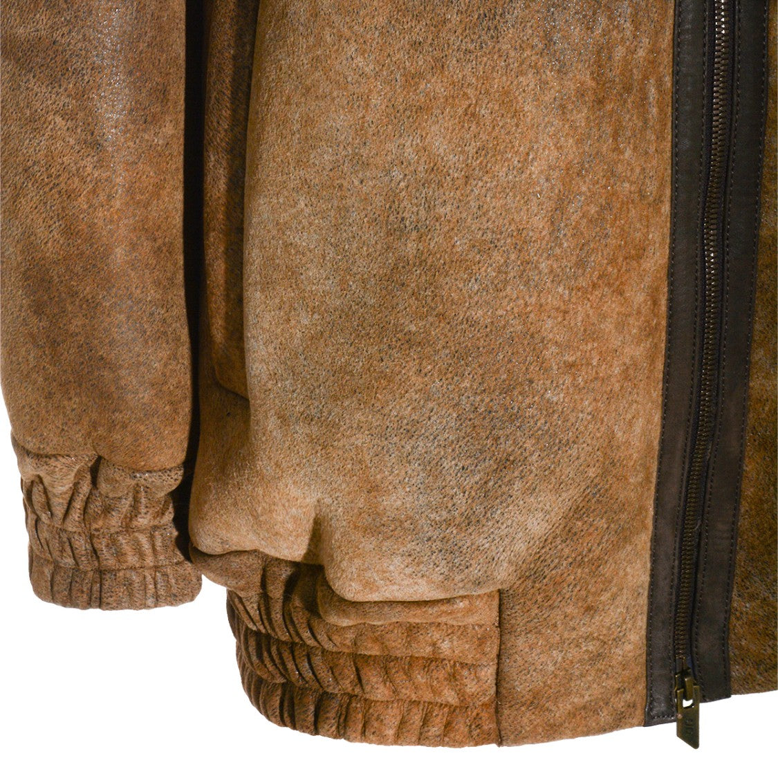 Salvatore Santoro Brown Leather Jacket