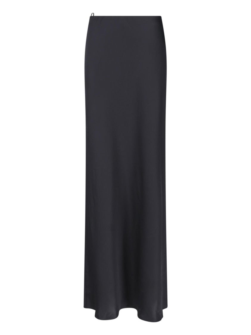 Polo Ralph Lauren Black Straight Hem Maxi Skirt