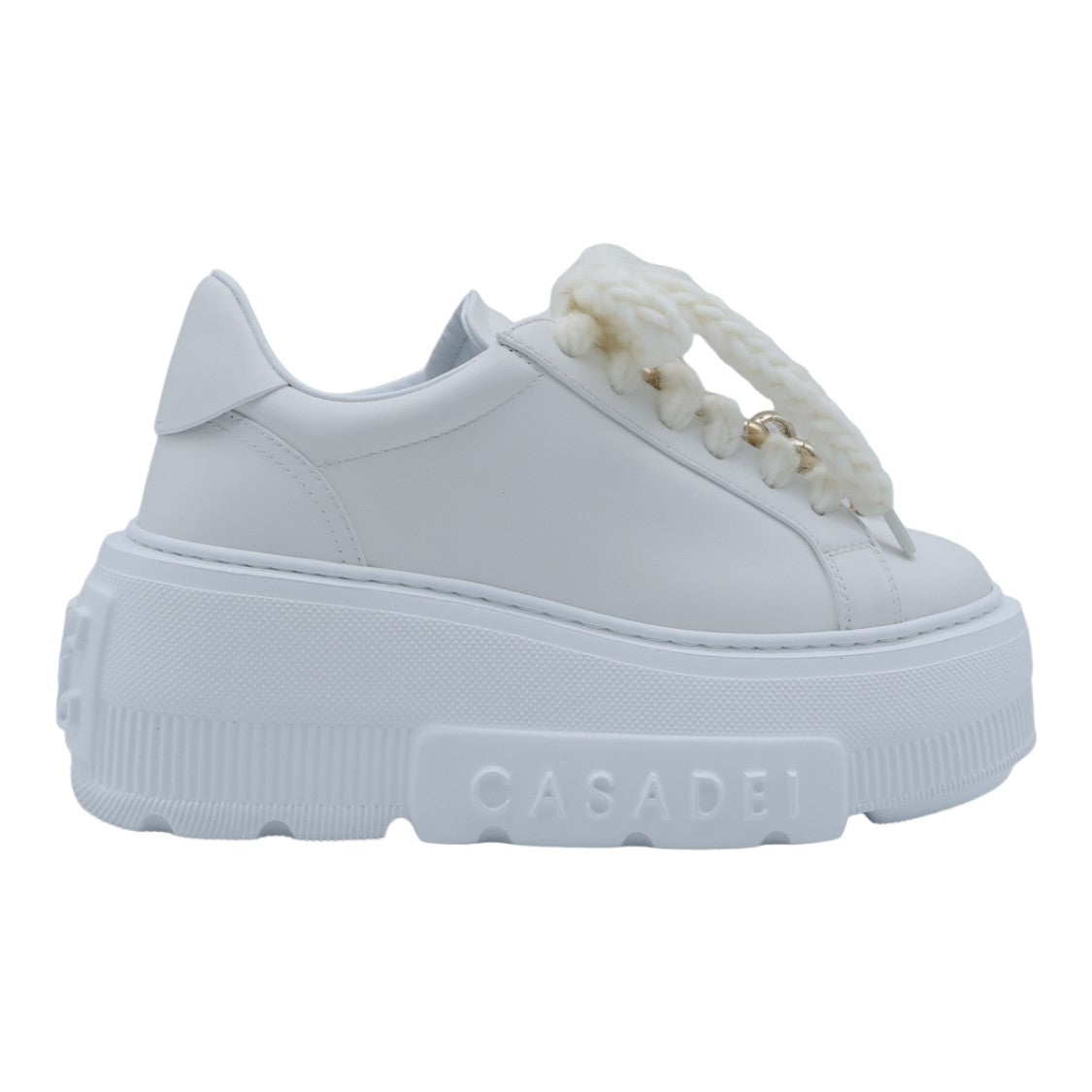 Casadei Platform Sneakers With Embossed Branding