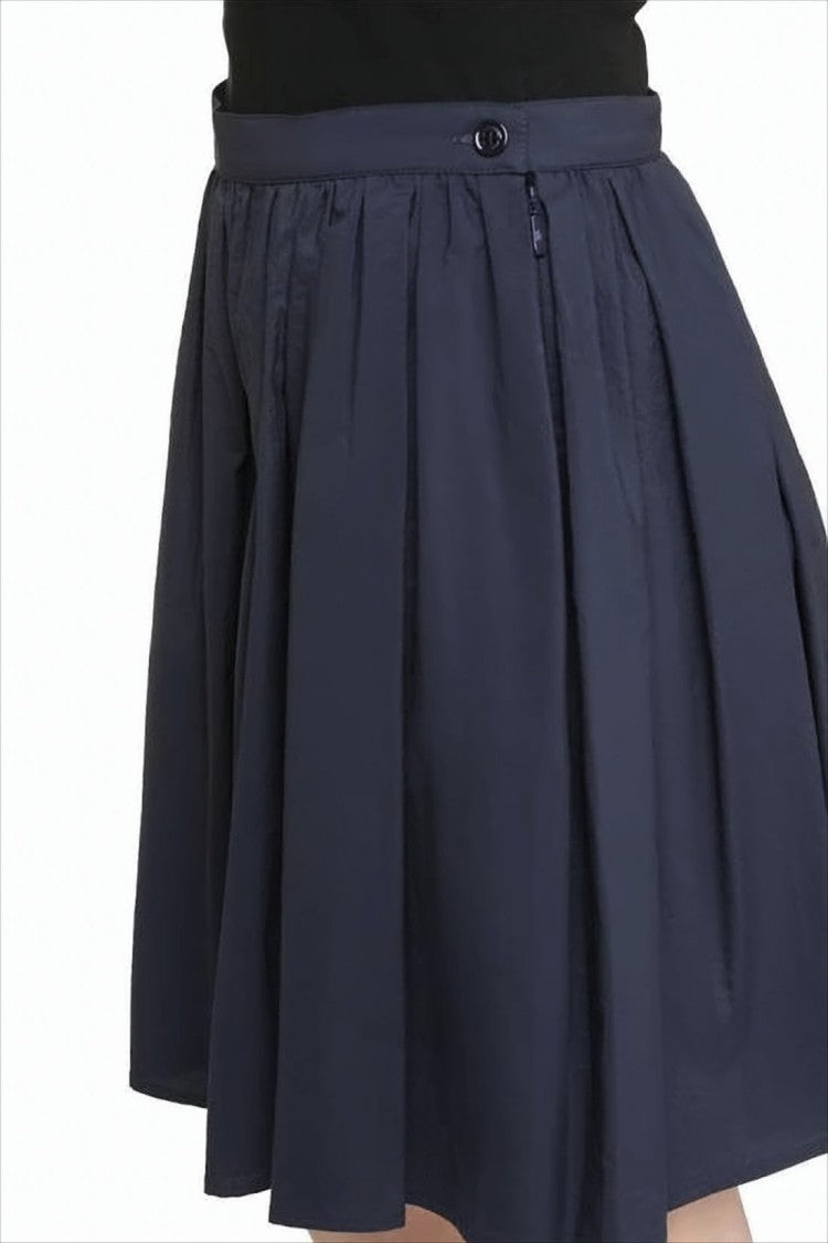 Moncler Gathered Mini Skirt With Structured Waistband