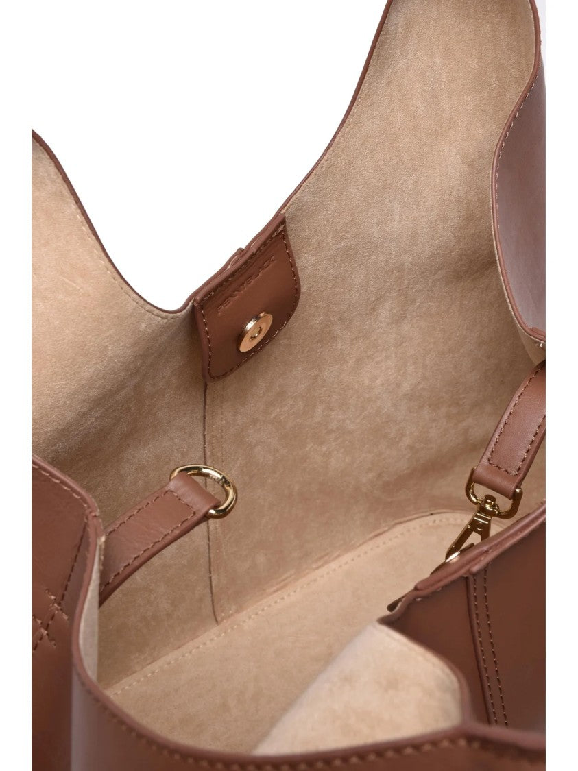 Pennyblack Brown Leather Cayenne Shoulder Bag