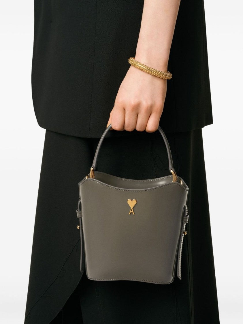Ami Leather Shoulder Bag