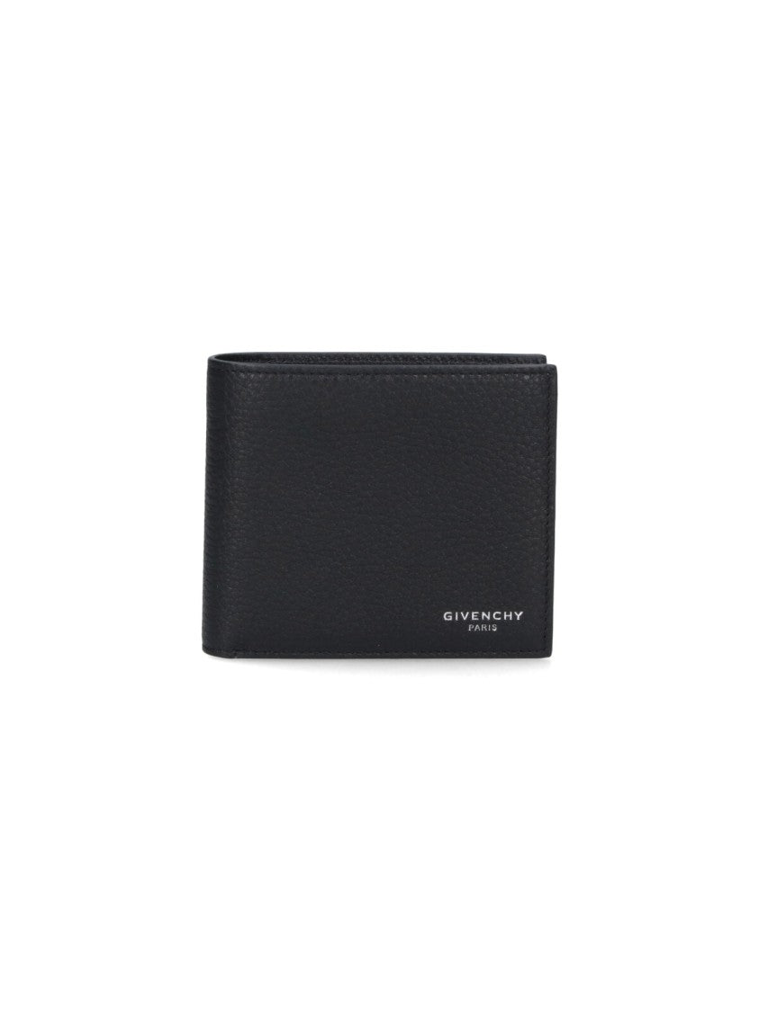 Givenchy Textured Leather Wallet With Coin Pocket