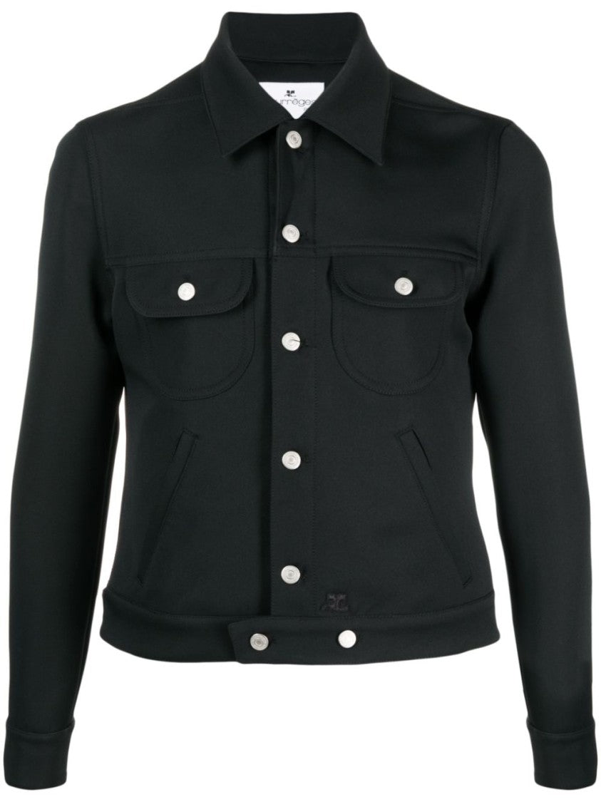 Courrèges Structured Cotton Jacket