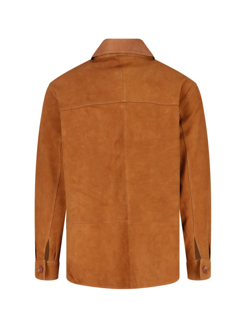 Sunflower Suede Shirt – Brown