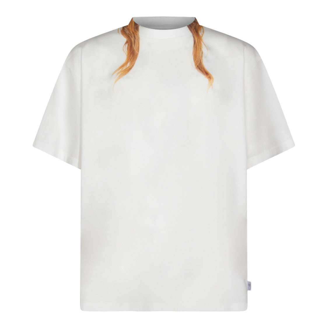 Mm6 By Maison Margiela Photorealistic Print White T-Shirt