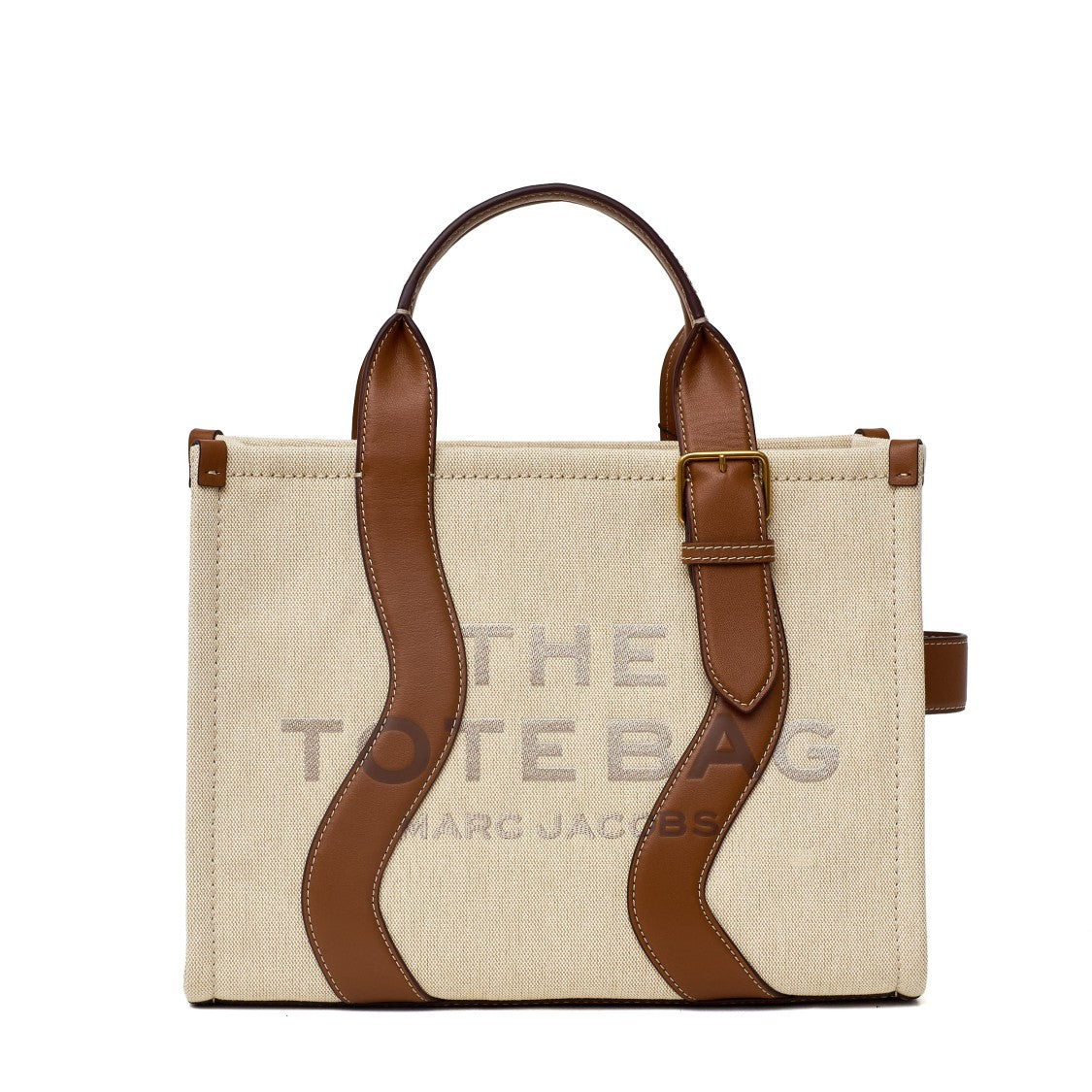 Marc Jacobs Medium Tote Bag With Wavy Leather Straps