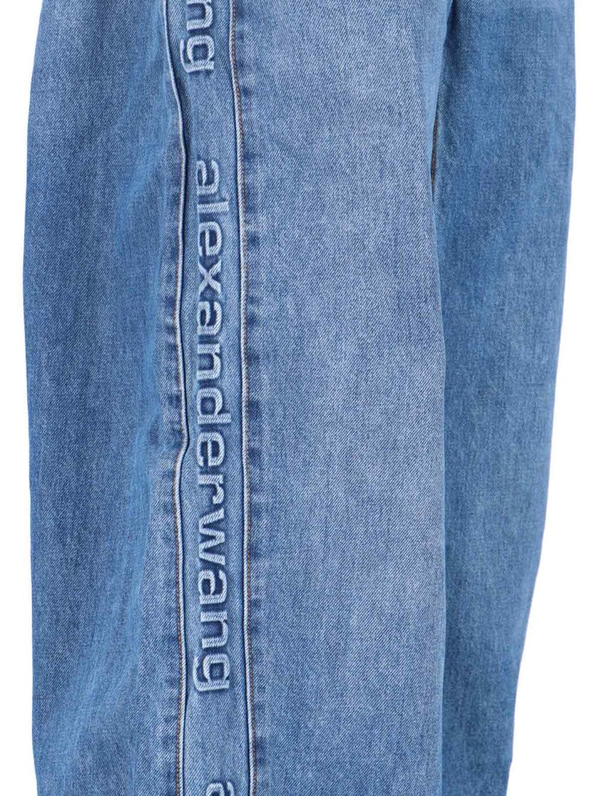 Alexander Wang "Joggers Logo" Jeans – Blue