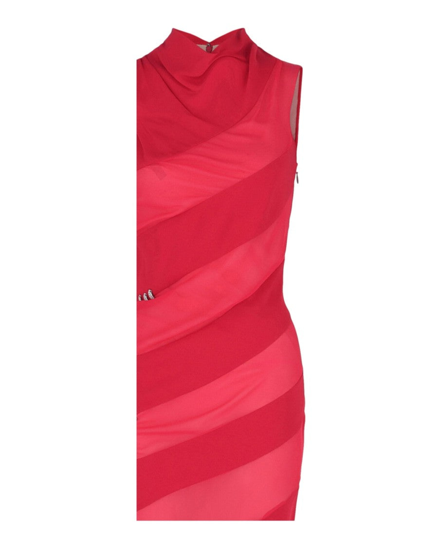 Givenchy Mesh Panel Crystal Gown
