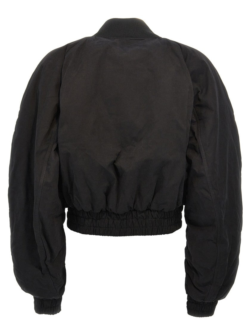 The Andamane Sierra' Cropped Bomber Jacket