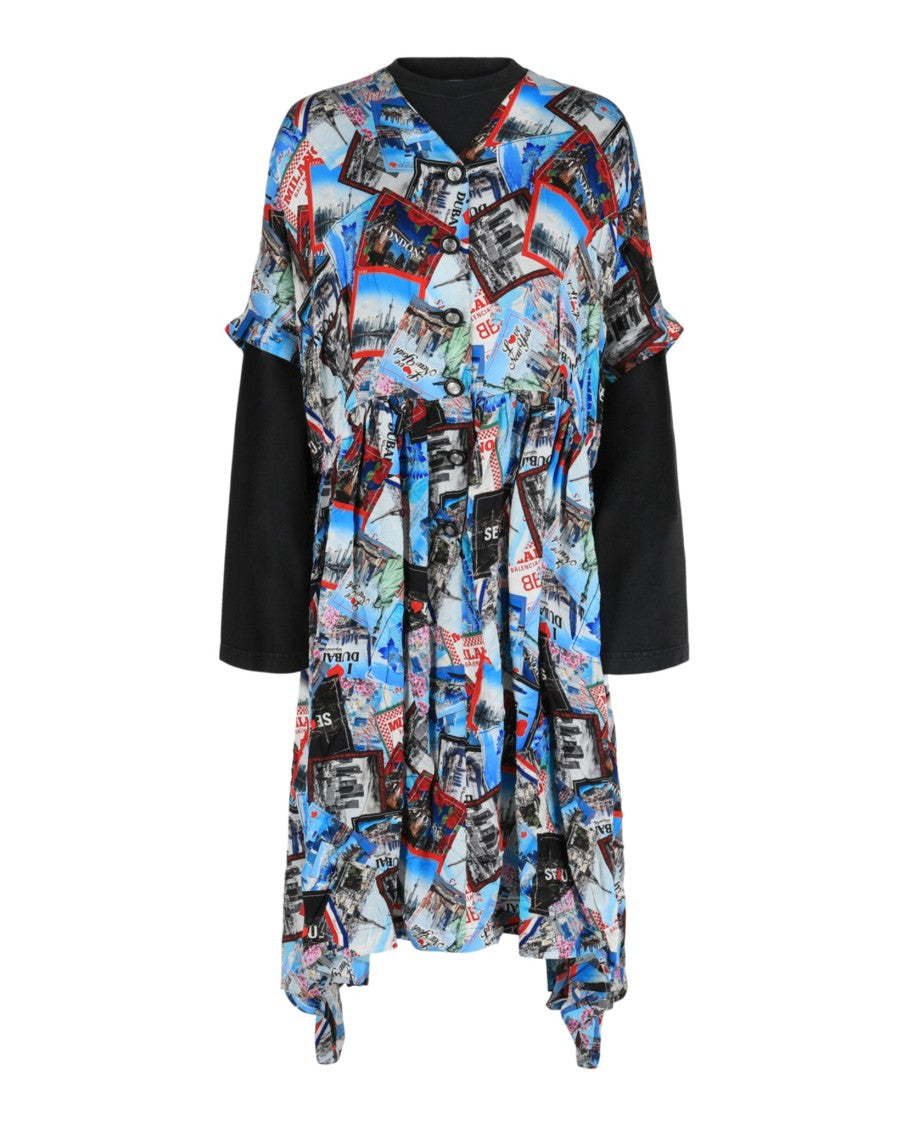 Balenciaga Layered T-Shirt Dress