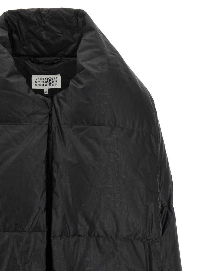 Mm6 By Maison Margiela Scarf Down Jacket