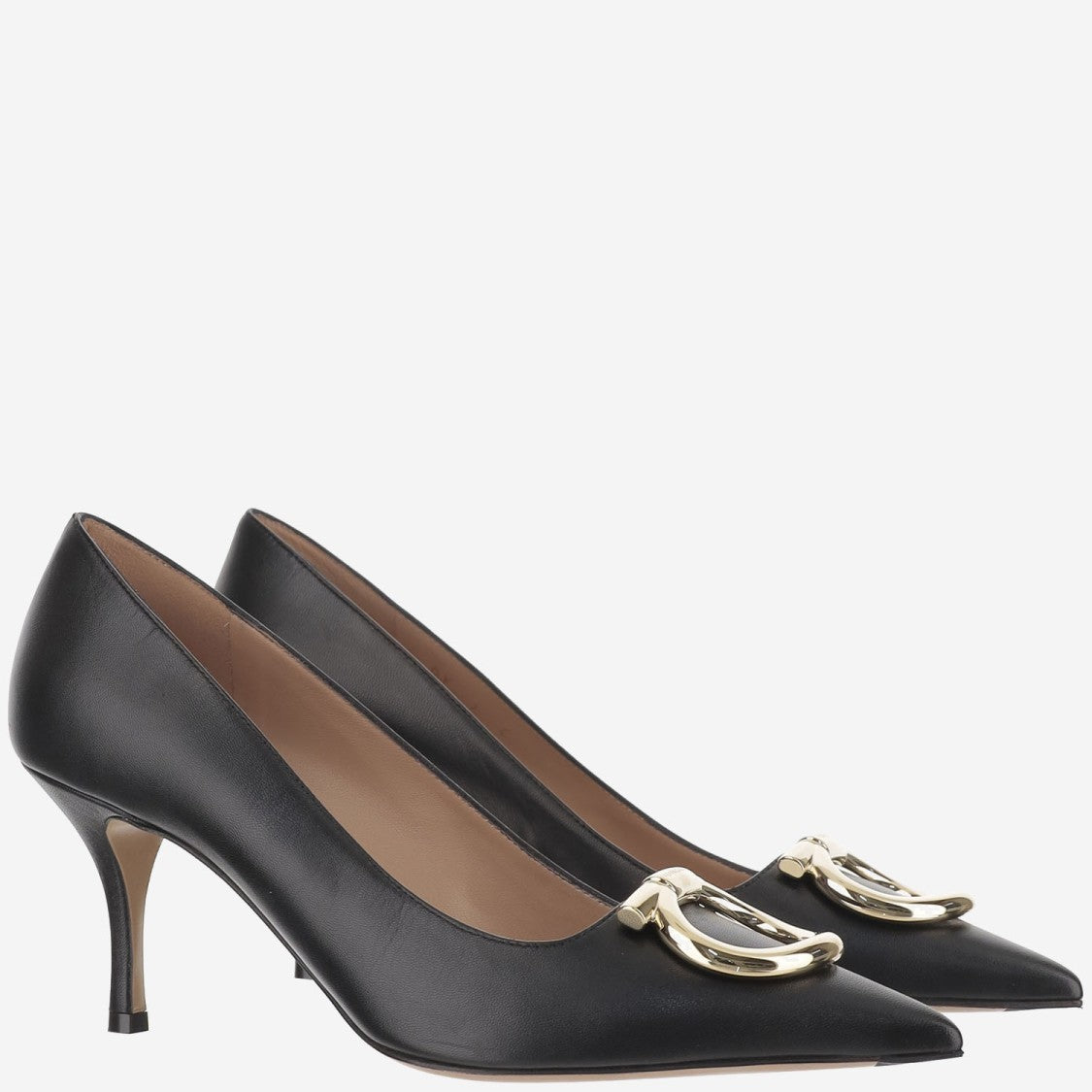 Salvatore Ferragamo Gancini Maxi Pumps