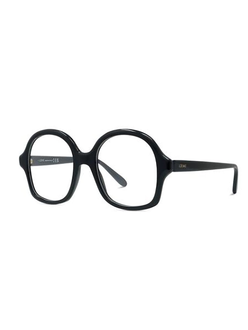 Loewe Lw50105i Rounded Rectangular Glossy Sunglasses