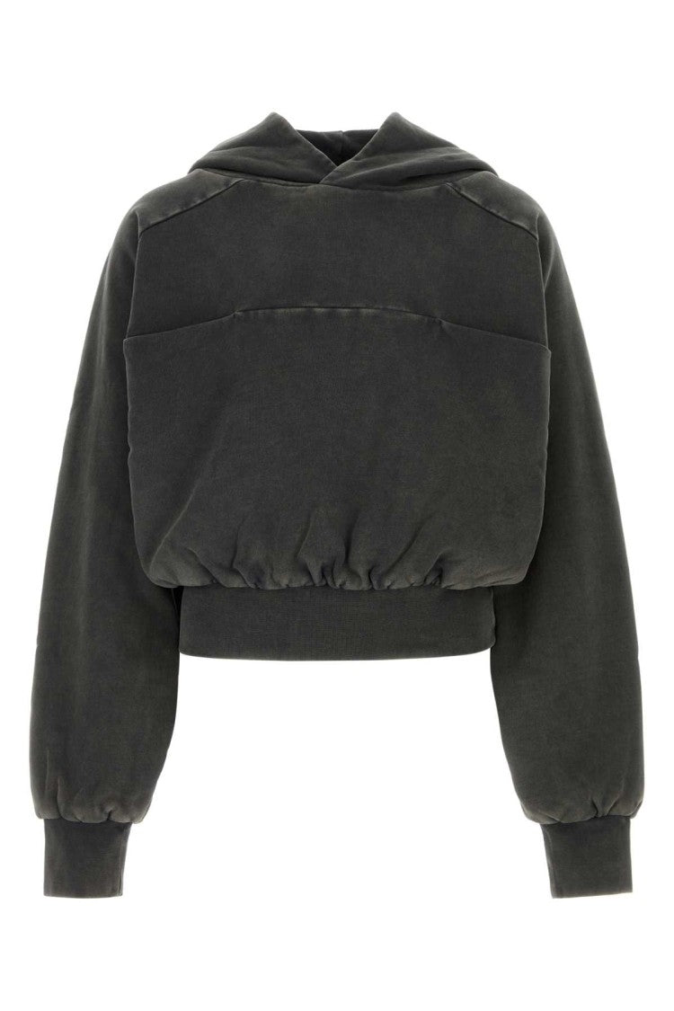 Entire Studios Charcoal Cotton Sweatshirt