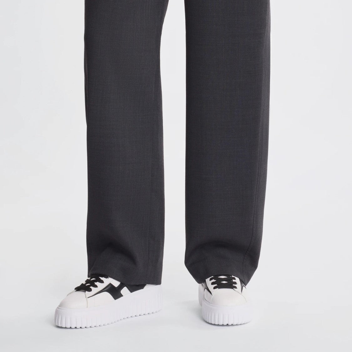 Hogan Chunky Platform Bold Accent Sneakers
