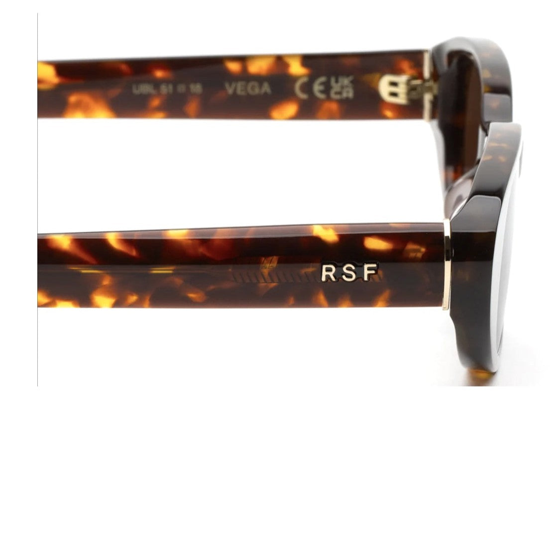 Retrosuperfuture Havana Vega Acetate Oval Sunglasses