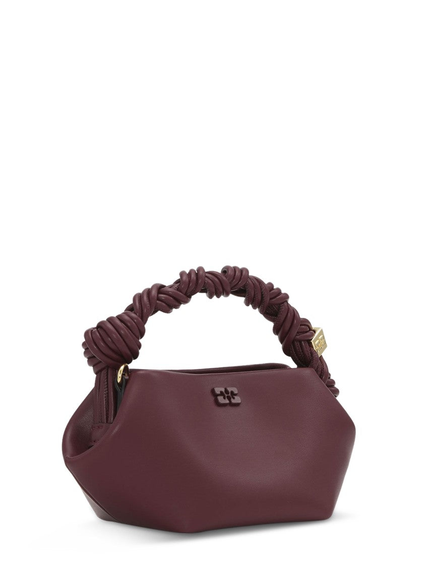 Ganni Ganni Bou Mini Braided Handle Bag