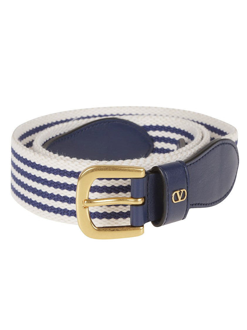 Valentino Calfskin Vlogo Signature Belt