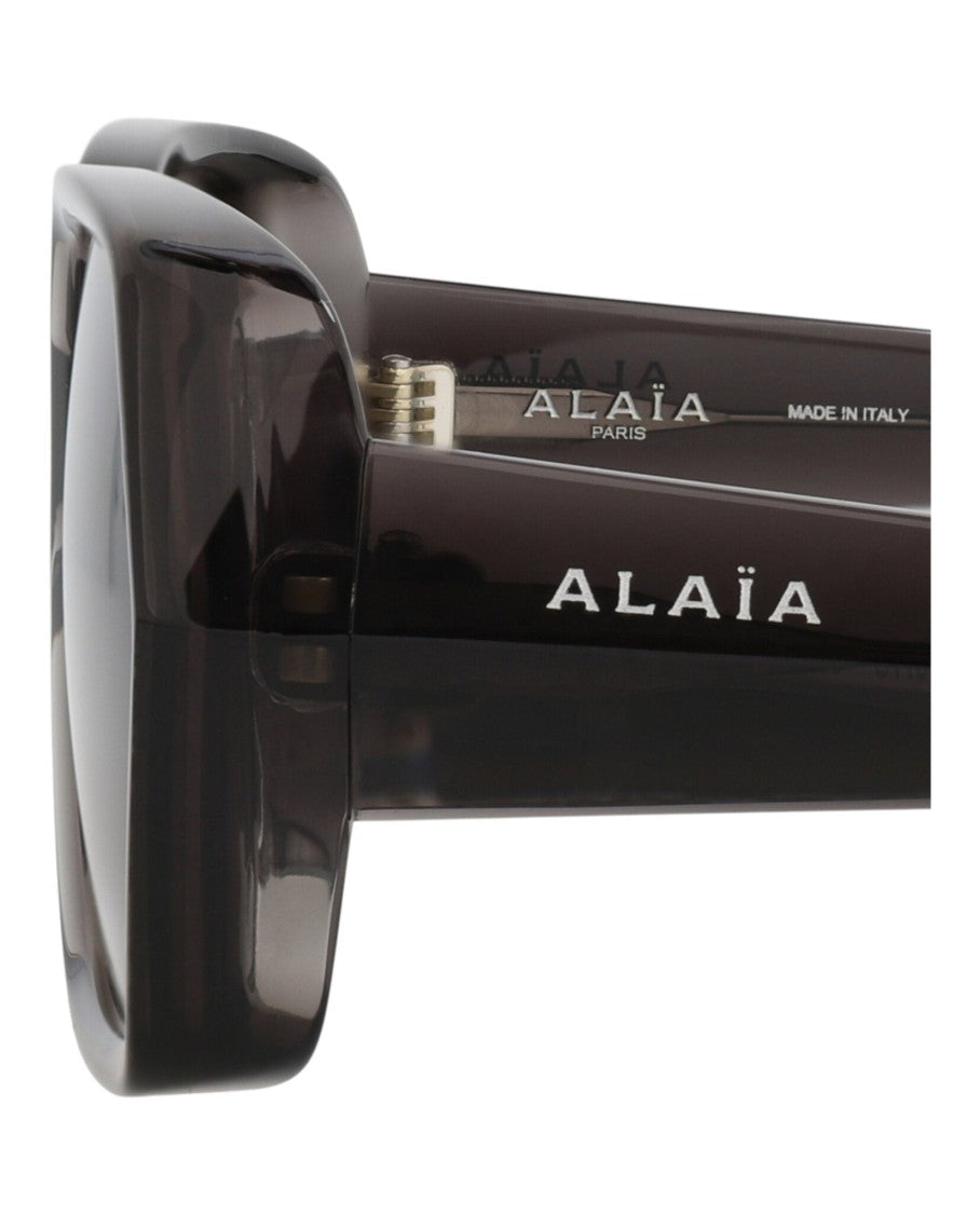 Alaïa Square-Frame Recycled Acetate Sunglasses