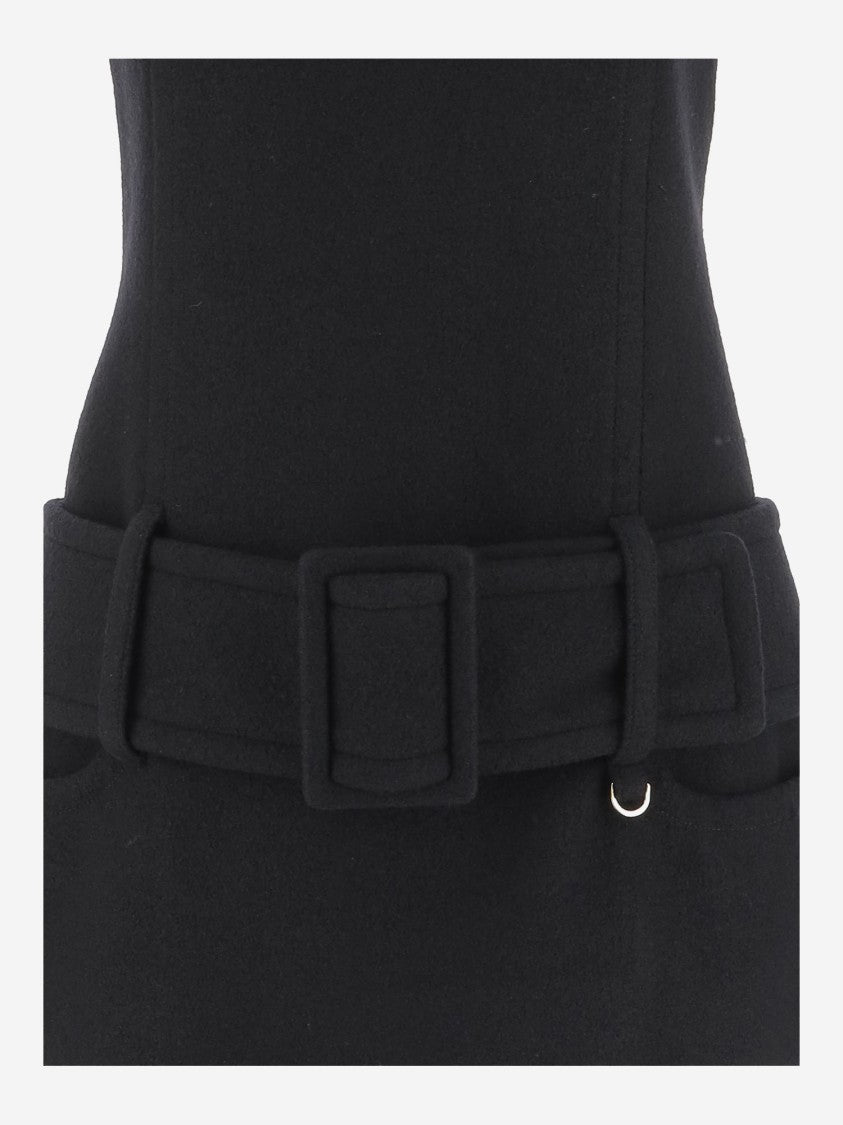 Patou Mini Wool Dress