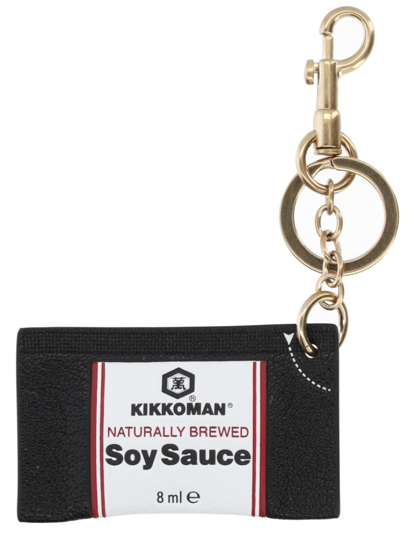 Anya Hindmarch Kikkoman Soy Sauce Packet Charm Keychain