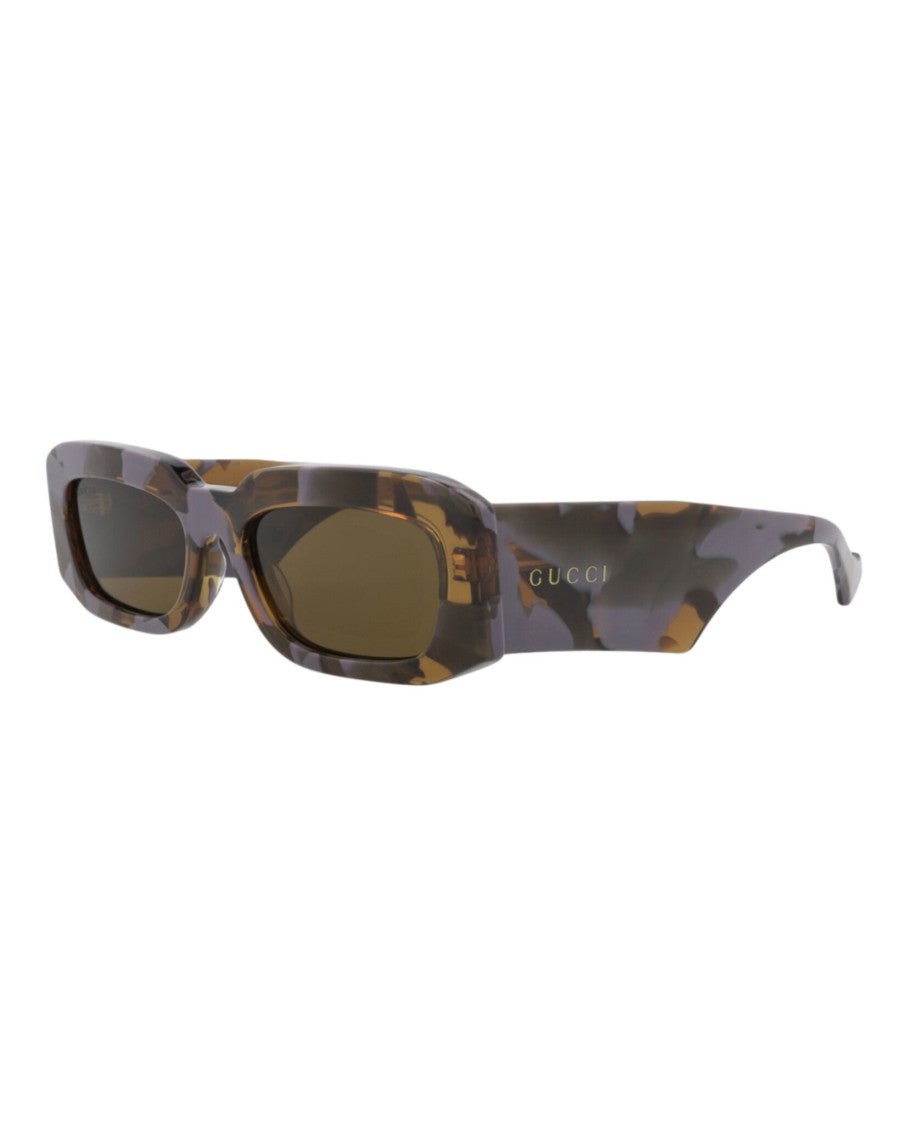 Gucci Square-Frame Recycled Acetate Sunglasses