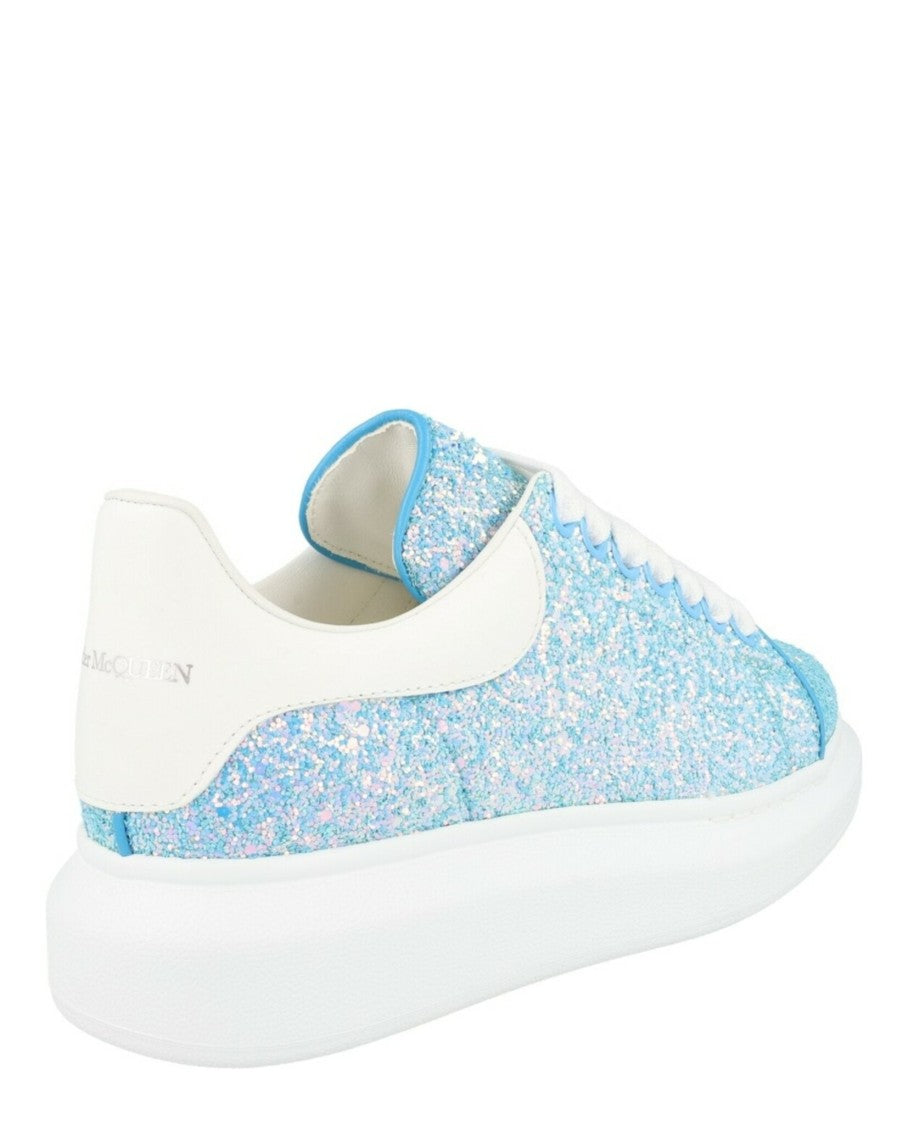 Alexander Mcqueen Glitter Oversized Sneakers