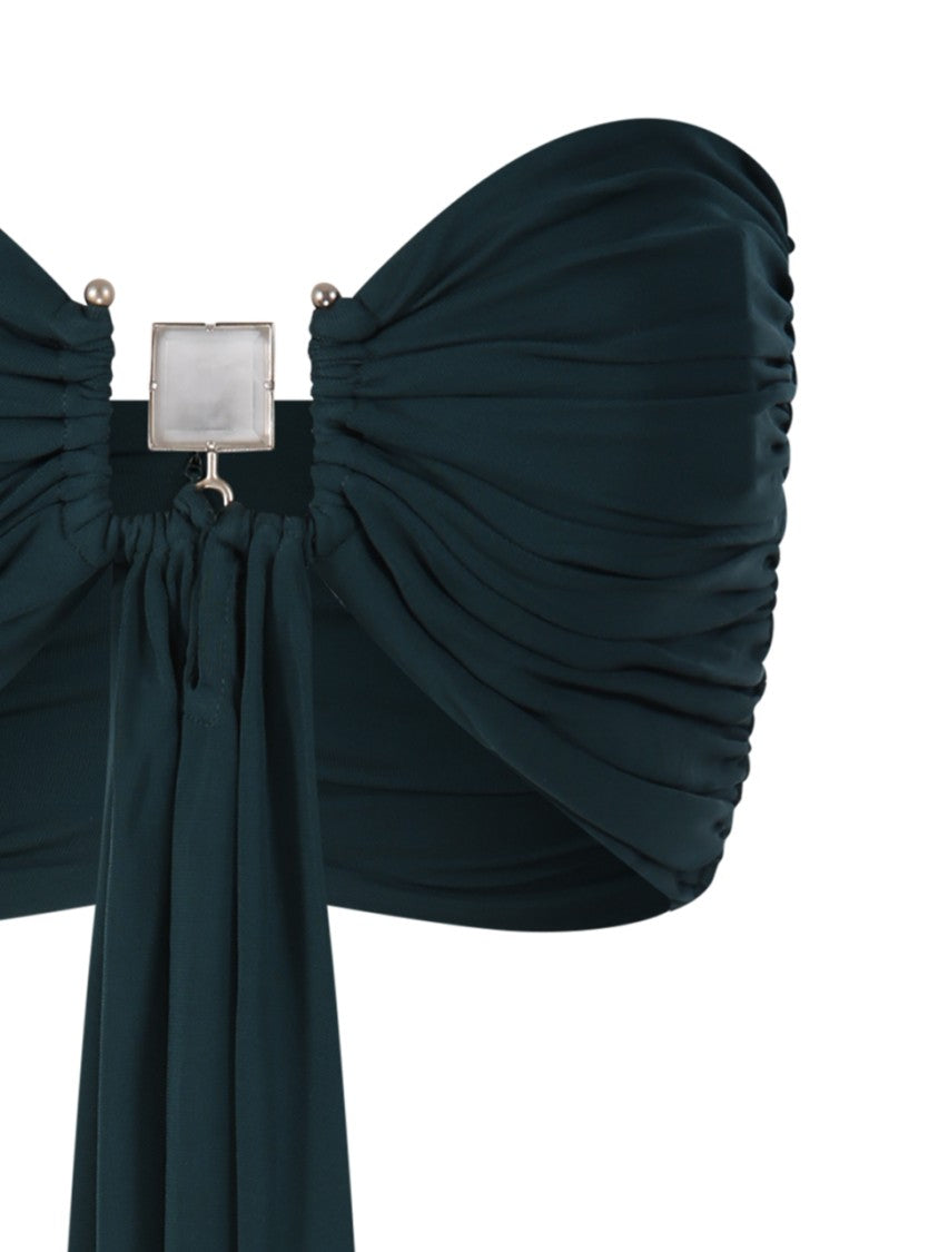 Christopher Esber Bezel Quartz Drape Top